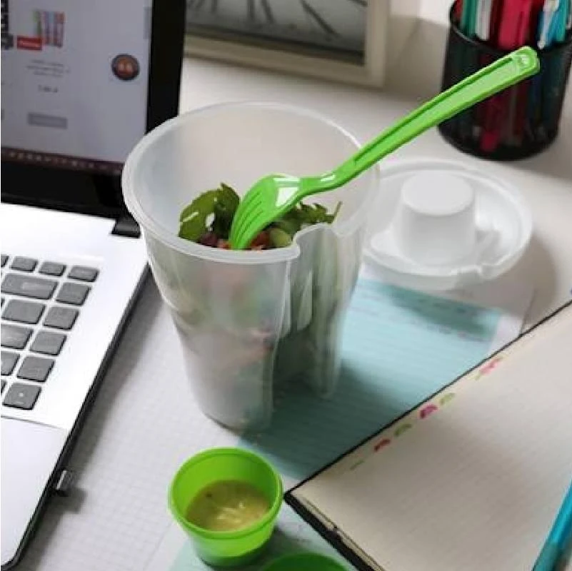 ML Salad To Go Beker Met Vork - Afbeelding 3