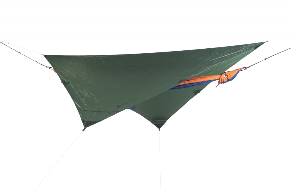 Ticket To The Moon Hangmat Tarp UL SI - Groen - Afbeelding 2